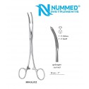 Mikulicz Forceps, Curved , 1x2 Teeth, 18 cm Mikulicz Forceps, Curved , 1x2 Teeth, 18 cm